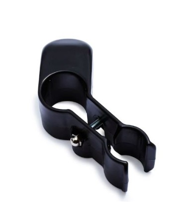 Rubbermaid Commercial Lobby Pro Upright Dust Pan Hanger Bracket - Black - [Cleaning Supplies Canada Discounts] - FG253500BLA - [