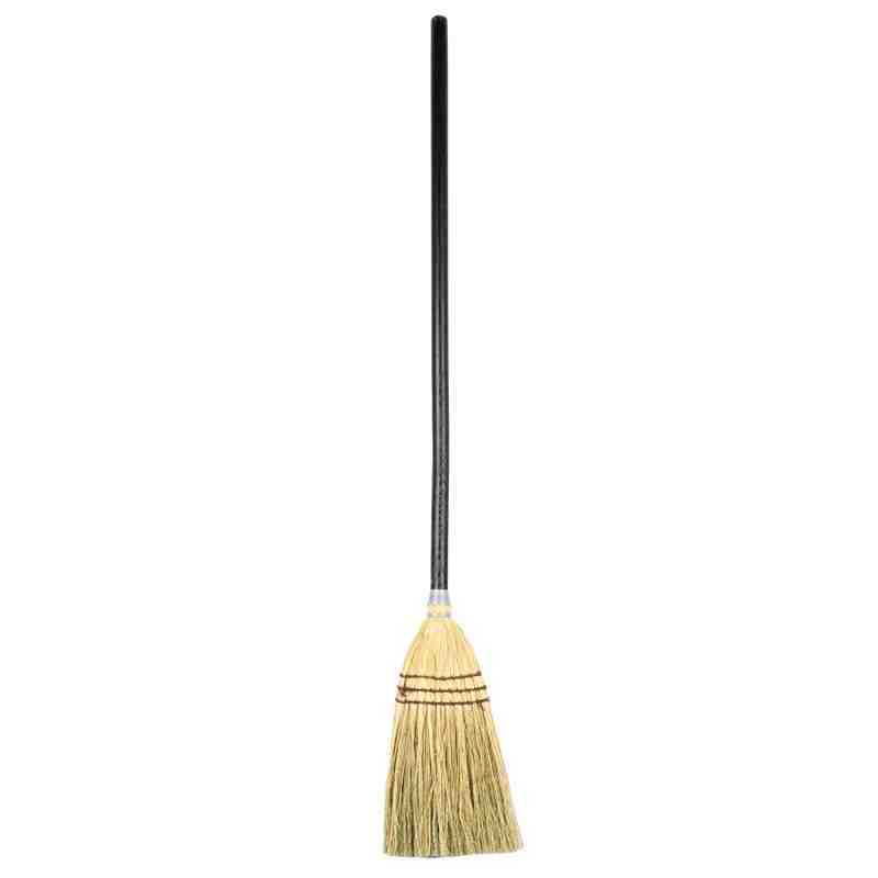 Rubbermaid FG637300BRN Corn-Fill Lobby Broom, Black - [DefendUse.com] - FG637300BRN - Lobby Broom