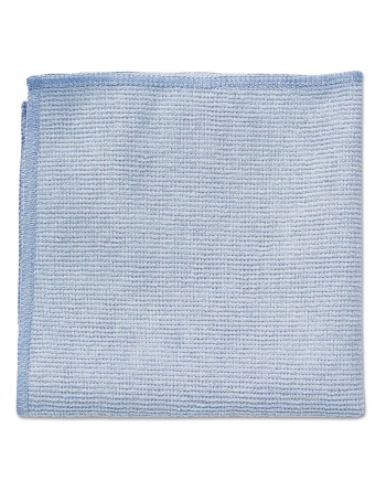 Rubbermaid Commercial 1820579 Microfiber Economy Cloth, 12"x12", Blue (Pack of 24) - [DefendUse.com] - 1820579 - Microfiber Clot
