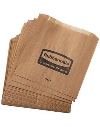 Rubbermaid FG6141000000 Sanitary Napkin Receptacle Bags - 250/Case - [Cleaning Supplies Canada Discounts] - FG6141000000 - [Defe