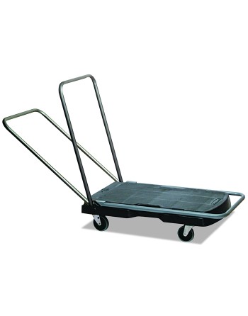 RUBBERMAID  Utility Platform Truck, 30-1/2" L x 20-1/2" W, 250 lbs. Cap., Rubber Wheels - [Cleaning Supplies Canada Discounts] -