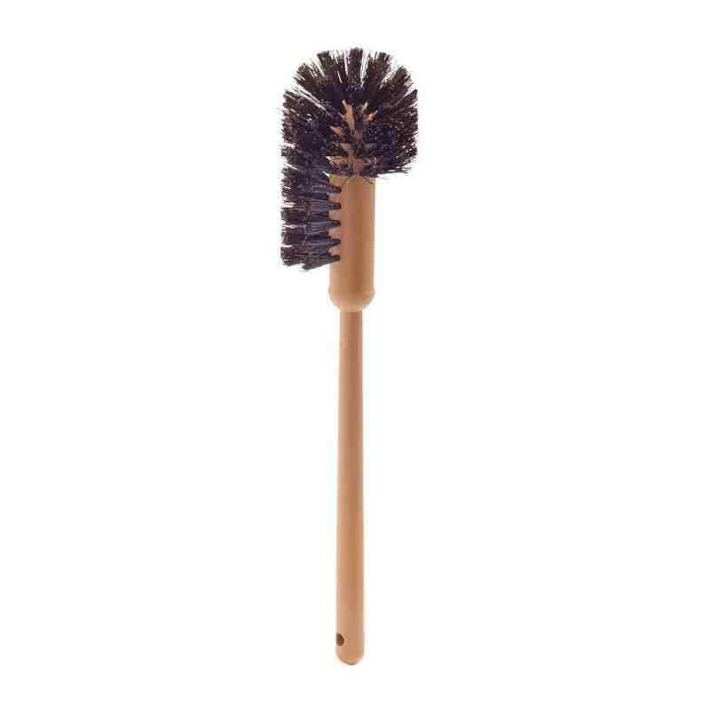 Rubbermaid Commercial 17-Inch Toilet Bowl Brush with Plastic Handle (FG632000BRN) - [Cleaning Supplies Canada Discounts] - FG632