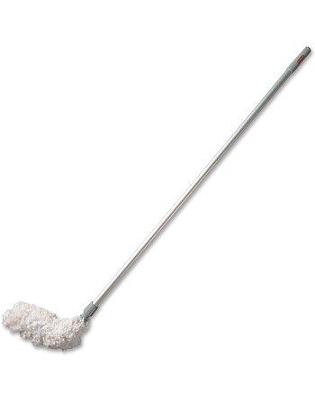 Rubbermaid FGT13000GY00 8 1/2' Gray Overhead Dusting Tool with Launderable Head - [Cleaning Supplies Canada Discounts] - FGT1300