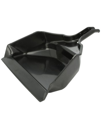 Rubbermaid FG9B5900BLA 16" Black Extra Large Heavy-Duty Dust Pan - [Cleaning Supplies Canada Discounts] - FG9B5900BLA - [DefendU
