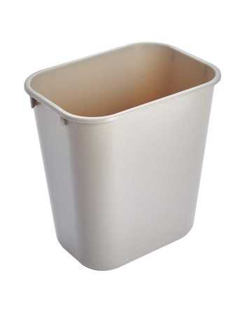 Rubbermaid FG295700BEIG 41 Qt. / 10.25 Gallon Beige Rectangular Wastebasket / Trash Can - [Cleaning Supplies Canada Discounts] -