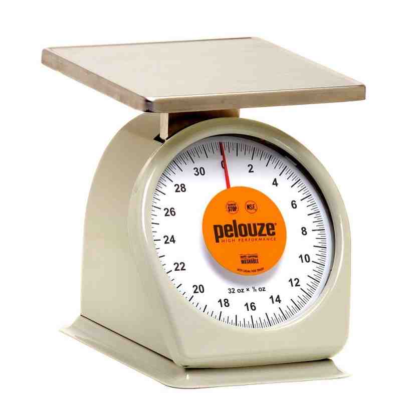 Rubbermaid Washable Mechanical  Portion Control Scale 32oz 1/8oz Quick Stop, 4/EA - [Cleaning Supplies Canada Discounts] - FG832