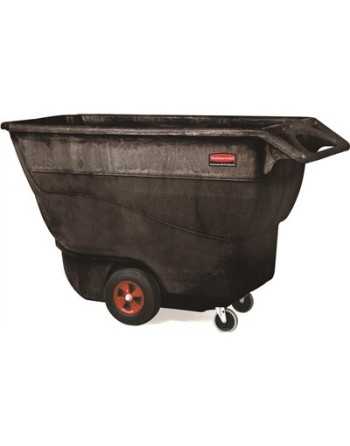 Structural Foam Tilt Truck, Standard Duty, Size 1 Cu. Yd - Black, 1/EA - [Cleaning Supplies Canada Discounts] - FG9T1500BLA - [D