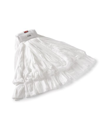 Rubbermaid 2025508 no.32 White Disposable Wet Mop Head with 5" Headband - [DefendUse.com] - 2025508 - Disposable Wet Mop