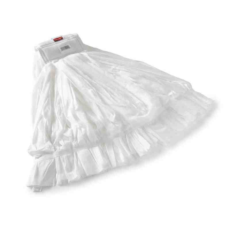 Rubbermaid 2025508 no.32 White Disposable Wet Mop Head with 5" Headband - [DefendUse.com] - 2025508 - Disposable Wet Mop
