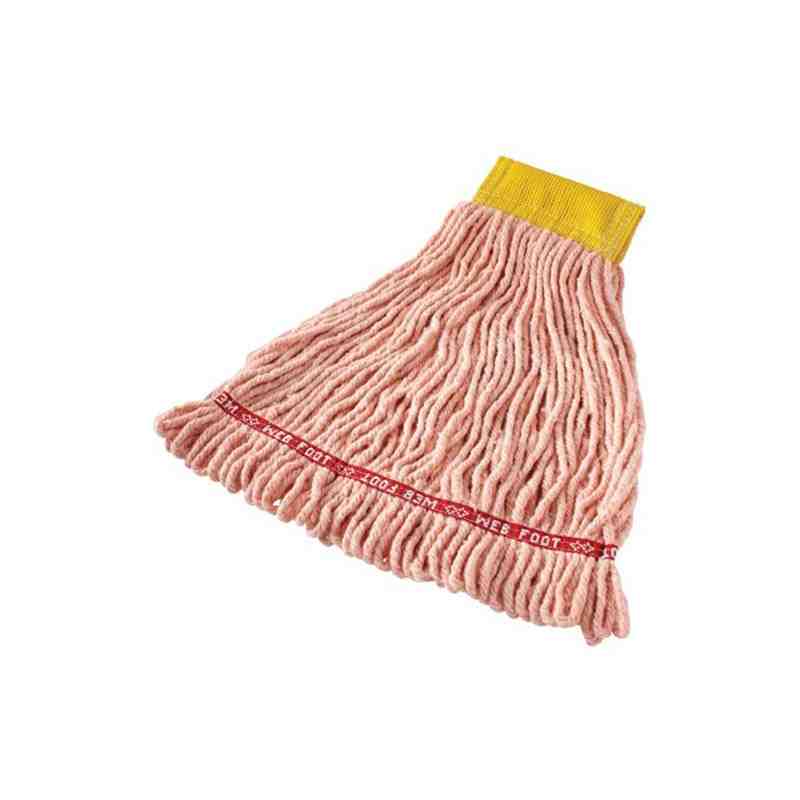 Rubbermaid FGA25106OR00 Side Gate Synthetic String Wet Mop Head, 5" Orange - [Cleaning Supplies Canada Discounts] - FGA25106OR00