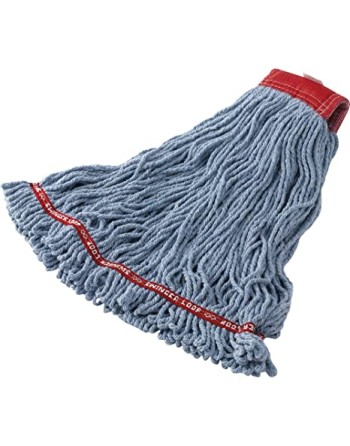 Rubbermaid FGC25306BL00 Swinger Loop Shrinkless 24 oz. Blue Wet Mop with 5" Headband - [Cleaning Supplies Canada Discounts] - FG