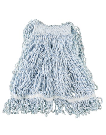 Rubbermaid FGA41306WH00 White Large Web Foot Finish Mop Head with 1" Headband - [Cleaning Supplies Canada Discounts] - FGA41306W