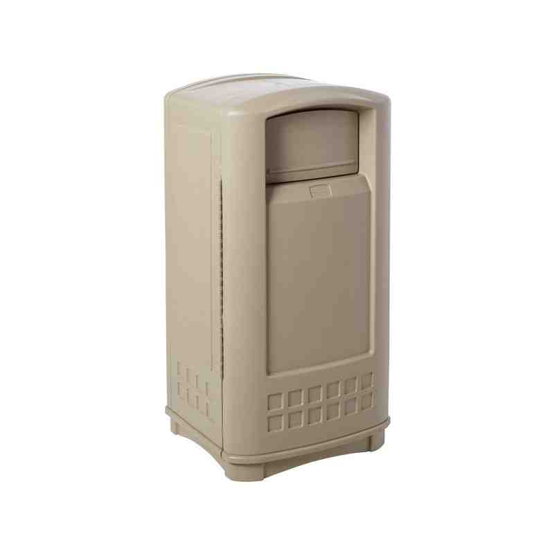 Plaza  Container 35G - Beige, 1/EA - [Cleaning Supplies Canada Discounts] - FG9P9000BEIG - [DefendUse.com]