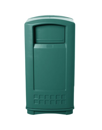 Plaza  Container 35G - DarkGreen, 1/EA - [Cleaning Supplies Canada Discounts] - FG9P9000DGRN - [DefendUse.com]
