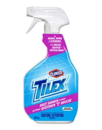 Tilex® 12440 Fresh Shower Daily Shower Cleaner Spray, Case of 9 x 946ml - [DefendUse.com] - 12440 - Tilex