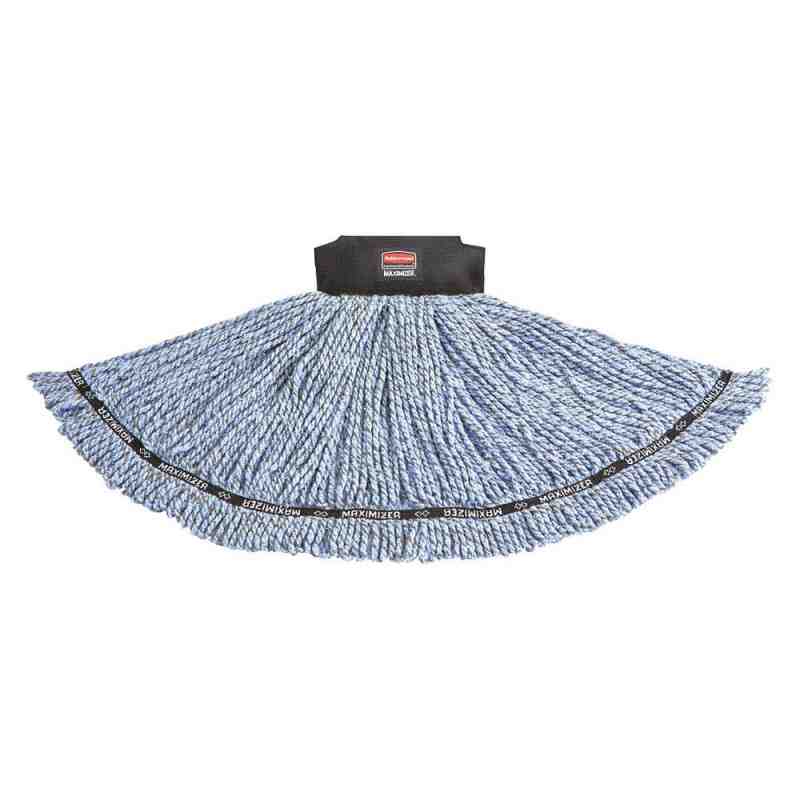 Rubbermaid 1924783 Blue Medium Maximizer Blend Mop Head - [Cleaning Supplies Canada Discounts] - 1924783 - [DefendUse.com]