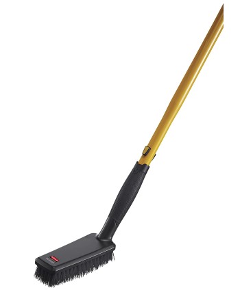 Rubbermaid 2018802 Maximizer 11 3/8" Quick Change Scrub Brush for 2018789 Maximizer Extendable Quick Change Handle - [DefendUse.
