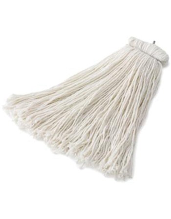 Rubbermaid FGF46700WH00 Dura Pro Rayon 20 oz. White Wet Mop with Twister Headband - [Cleaning Supplies Canada Discounts] - FGF46