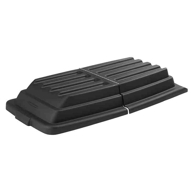 Rubbermaid FG102800BLA Hinged Dome Lid for FG101100BLA and FG101300BLA Tilt Trucks - [Cleaning Supplies Canada Discounts] - FG10