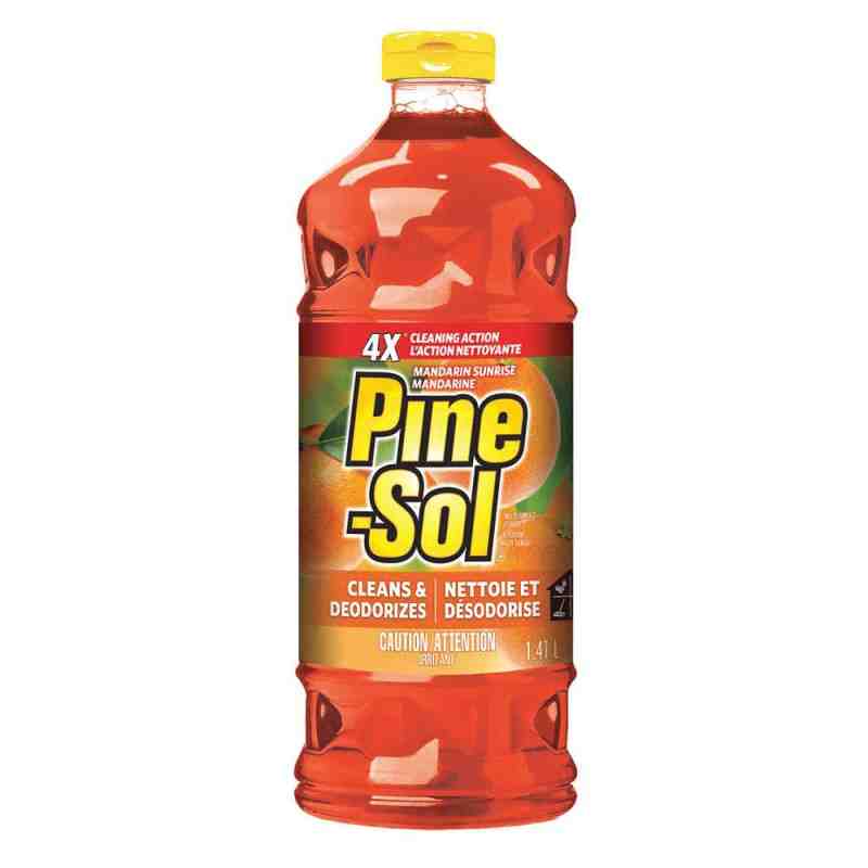 CLOROX 01480 Pine-Sol, Multi-Purpose Cleaner, Mandarin Sunrise - 8x1.41L - [DefendUse.com] - 01480 - Pine-Sol® Cleaners