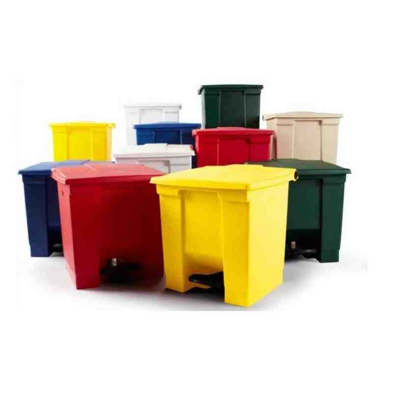 Step On Waste Container 18G - Red, 1/EA - [Cleaning Supplies Canada Discounts] - FG614500RED - [DefendUse.com]
