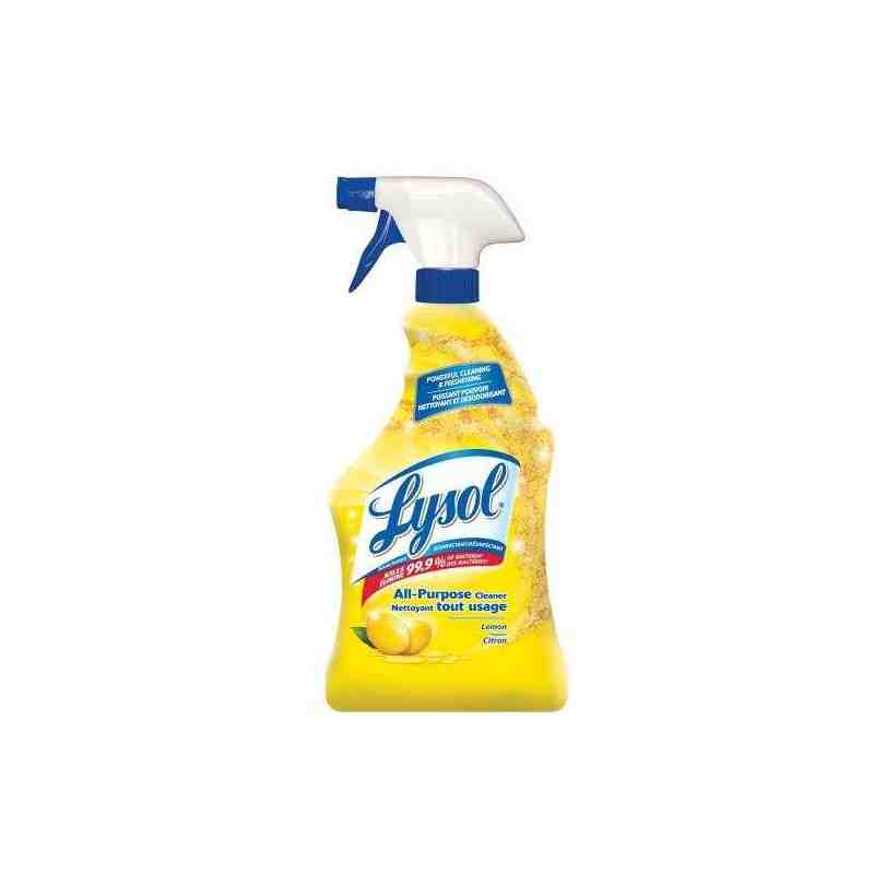 Lysol® All Purpose Disinfectant, Cleaner, Trigger, Lemon, Case of 12/650ml [CB752274] - [Cleaning Supplies Canada Discounts] - 5
