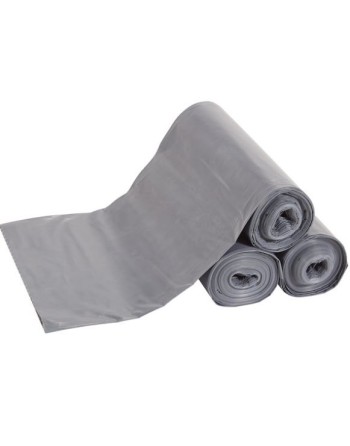 Polyliner Bags - 45x47" - 50G Cap-100pcs - Gray, 1/CS - [Cleaning Supplies Canada Discounts] - FG502888GRAY - [DefendUse.com]