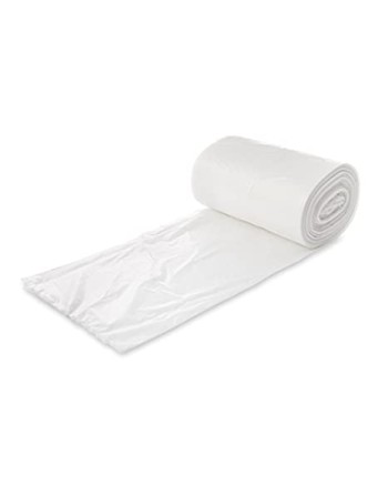 RUBBERMAID  Polyliner for Waste Receptacles, X-Strong, 43" x 49", 30 microns, 200 /Pkg., Clear - [Cleaning Supplies Canada Disco