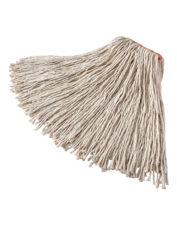 Rubbermaid Commercial FGF21800WH00  24 oz. Premium Eight-Ply Cut-End Cotton Wet Mop Head (White) - [Cleaning Supplies Canada Dis