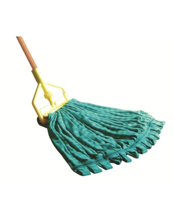 RUBBERMAID  Tube Wet Mop, Polyester/Microfibre, 22 oz., Loop Style Type: General Use Colour: Green 5" - [Cleaning Supplies Canad
