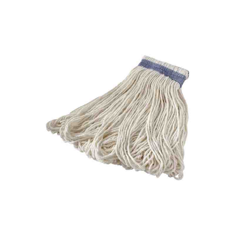 Rubbermaid FGE43800WH00 All Pro Rayon 24 oz. Universal Headband White Wet Mop - [Cleaning Supplies Canada Discounts] - FGE43800W