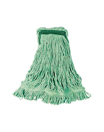 Rubbermaid FGD21206GR00 Super Stitch Blend 20 oz. Green Wet Mop with 1" Headband - [Cleaning Supplies Canada Discounts] - FGD212
