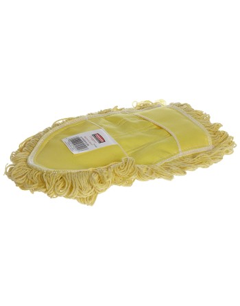 Rubbermaid FGU12000YL00 Trapper Yellow Wedge Looped End Blend Dust Mop - [Cleaning Supplies Canada Discounts] - FGU12000YL00 - [