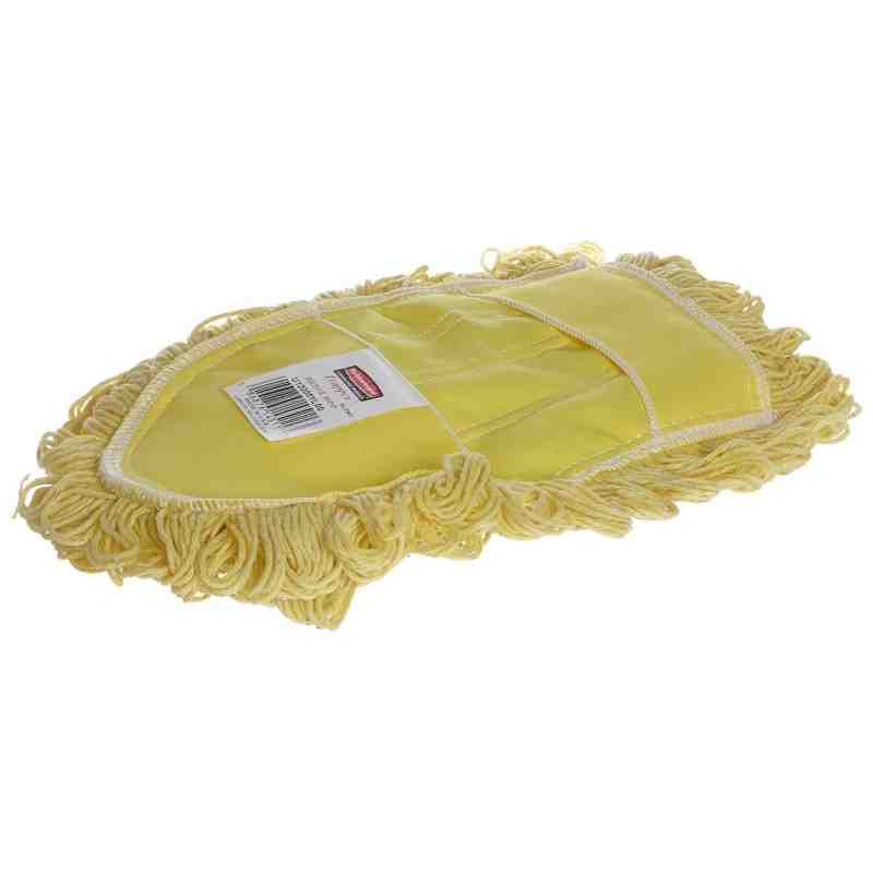 Rubbermaid FGU12000YL00 Trapper Yellow Wedge Looped End Blend Dust Mop - [Cleaning Supplies Canada Discounts] - FGU12000YL00 - [