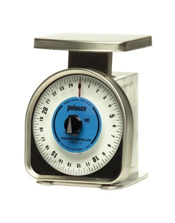 Rubbermaid FGYG425R Pelouze 25 lb. Mechanical Portion Control Scale - [DefendUse.com] - FGYG425R - Weighing Scales
