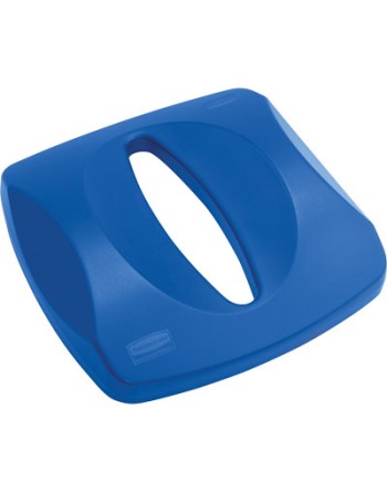 Paper Recycling Top Fits 3569-88 Container - Blue, 4/EA - [Cleaning Supplies Canada Discounts] - FG269000BLUE - [DefendUse.com]