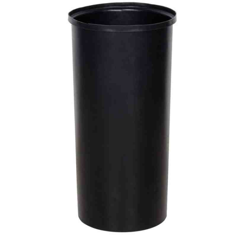 Rubbermaid FGLW15 1 1/2 gal Square Rigid Trash Can Liner, Plastic - Black - [DefendUse.com] - FGLW15 - Indoor/Outdoor Trash Rece