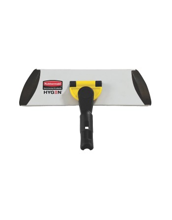 RUBBERMAID FGQ55000YL00 Microfibre Dusting Frames, Metal, 11"  - Yellow, 6/EA - [DefendUse.com] - FGQ55000YL00 - Microfiber Fram