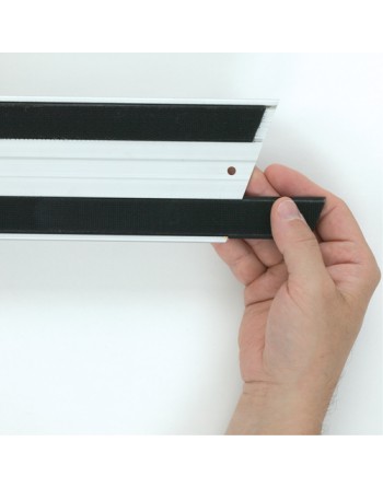 Microfiber QC Hook/Loop Replacement (2) 36" for Q580, 6/EA - [Cleaning Supplies Canada Discounts] - FGQ36000BK00 - [DefendUse.co