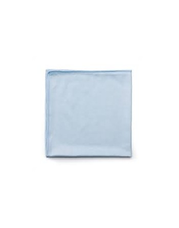 Rubbermaid FGQ63000BL00 HYGEN Executive Series 16" x 16" Blue Microfiber Glass / Polishing Cloth - 12/Pack - [Cleaning Supplies 