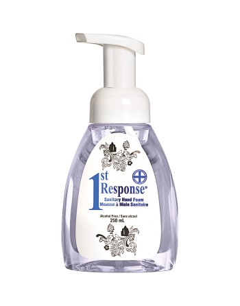 GRIME EATER  89-02 1st Response® Sanitary Hand Foam, Alcohol Free, 250mL - [DefendUse.com] - 89-02 - 1st Response® Hand Sanitize