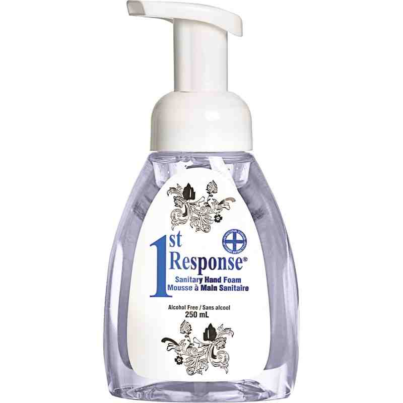 GRIME EATER  89-02 1st Response® Sanitary Hand Foam, Alcohol Free, 250mL - [DefendUse.com] - 89-02 - 1st Response® Hand Sanitize