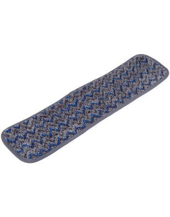 RUBBERMAID  Executive Wet Mop Pad Type: Finishing Length: 20-4/5" Width: 5-1/2" Material: Microfibre, Gray [Q410], 12/CS - [Clea