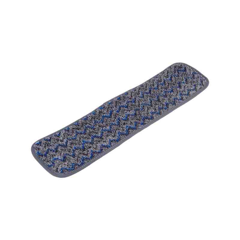 RUBBERMAID  Executive Wet Mop Pad Type: Finishing Length: 20-4/5" Width: 5-1/2" Material: Microfibre, Gray [Q410], 12/CS - [Clea