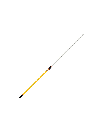 RUBBERMAID  Hygen™ Wet Mop Handle, Aluminum, Telescopic, Quick-Connect Tip, 1-1/2" Diameter, 4' - 8' Length - [Cleaning Supplies