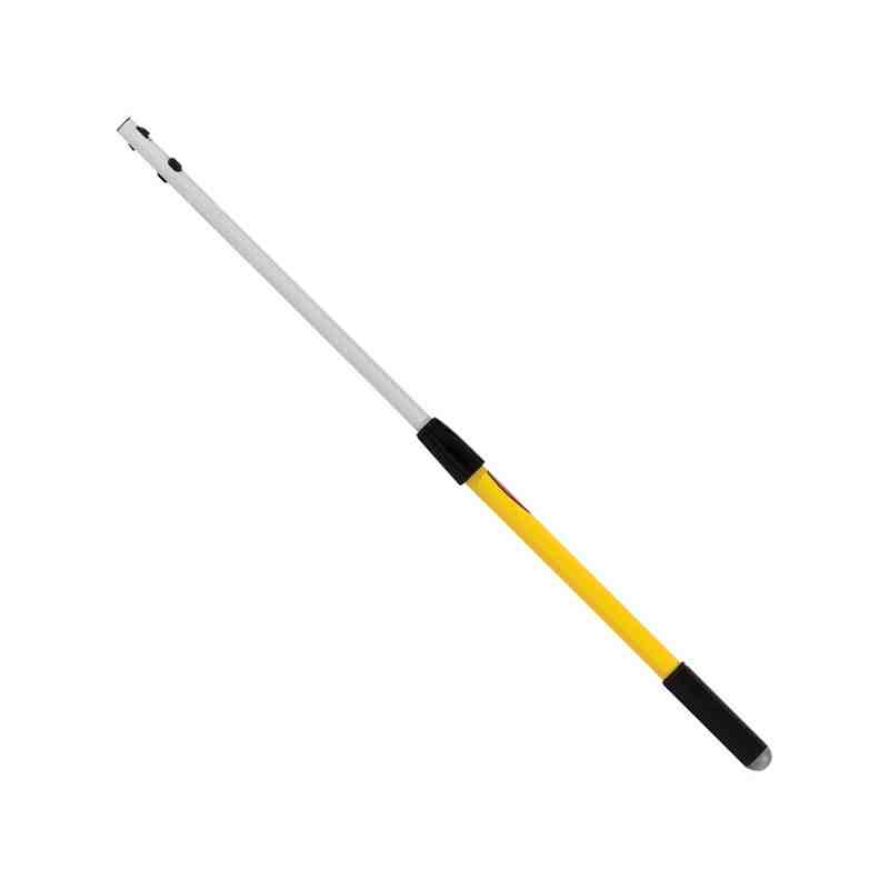 RUBBERMAID  Hygen™ Quick Connect Short Handle, Aluminum, Quick-Connect Tip, 2" Diameter, 40" Length - [DefendUse.com] - FGQ74500