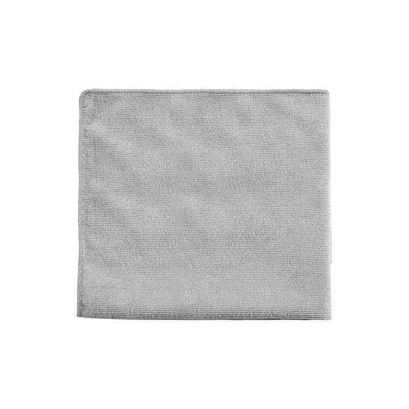 Rubbermaid 1863889 HYGEN Sanitizer Safe 16" x 16" Gray Microfiber Cloth - 24/Pack - [DefendUse.com] - 1863889 - Microfiber Cloth