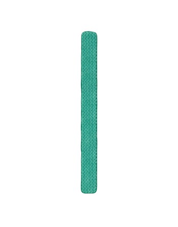 Rubbermaid FGQ44800GR00 HYGEN 48" Green Microfiber Dust Mop Pad, 12/CS - [Cleaning Supplies Canada Discounts] - FGQ44800GR00 - [