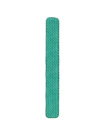 Rubbermaid FGQ43600GR00 HYGEN 36" Green Microfiber Dust Mop Pad, 12/CS - [Cleaning Supplies Canada Discounts] - FGQ43600GR00 - [