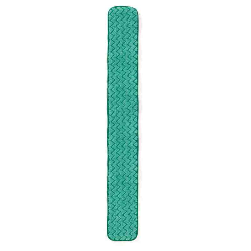 Rubbermaid FGQ43600GR00 HYGEN 36" Green Microfiber Dust Mop Pad, 12/CS - [Cleaning Supplies Canada Discounts] - FGQ43600GR00 - [